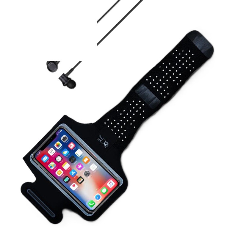 New Slim Sports Arm Bag Running Mobile Phone Arm Bag Stretch Lycra Waterproof Breathable Mobile Phone Arm Belt Arm Bag Arm Cover