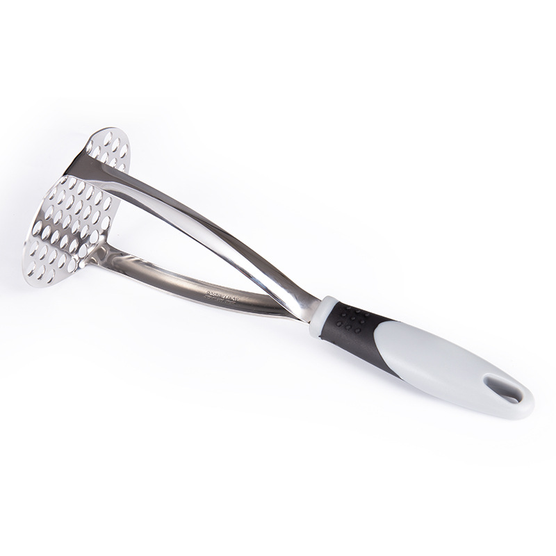 430 trituradora de acero inoxidable manual puré de patata prensa engrosada mango patata prensa patata Mascher suministros de cocina