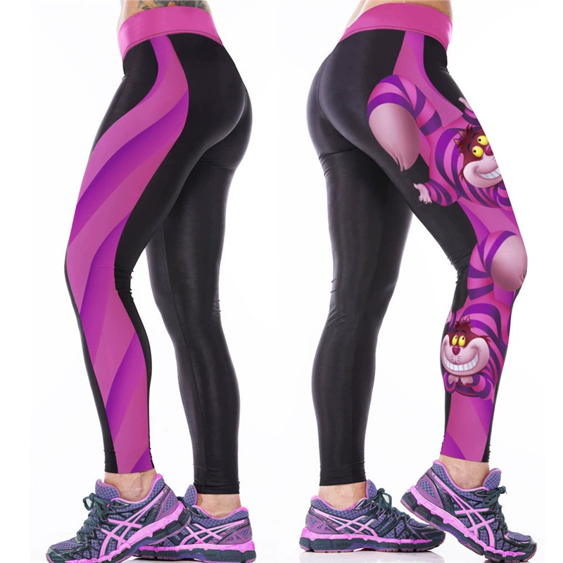 Ф fashionable digital silver starry sky, elastic trousers, leggings, european style, 3D digital printing service