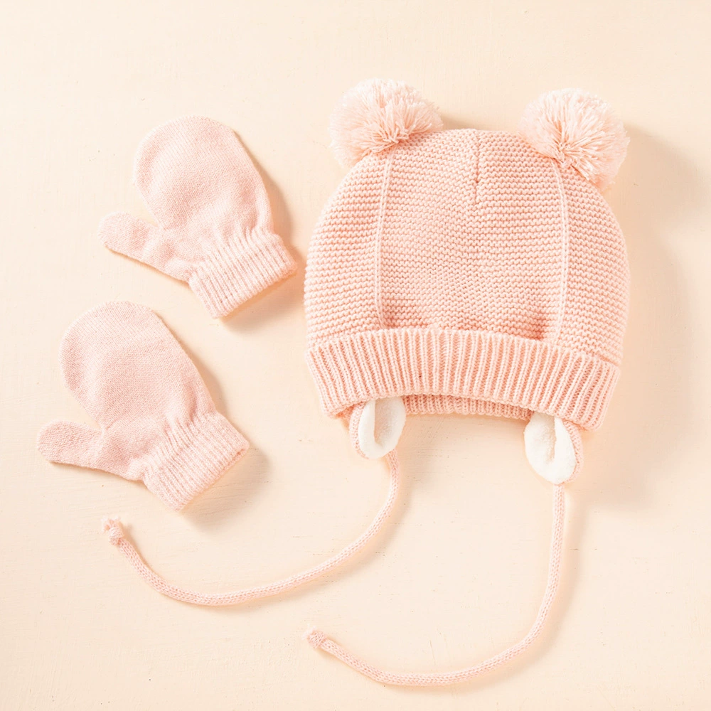 Детские перчатки с хвоста, теплый knitted шапка, европейский стиль, (Физические)