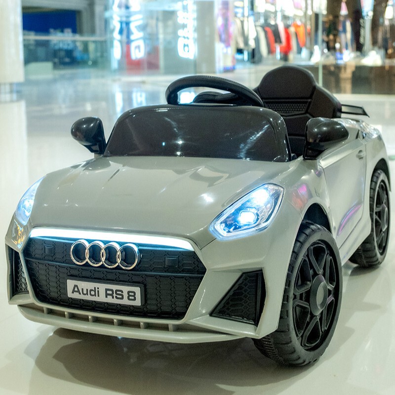 Children's Electric Car Four-Wheel Remote Control Car for Boys and Girls, Toy Car for Babies to Sit On, Rechargeable Dual-Drive Stroller