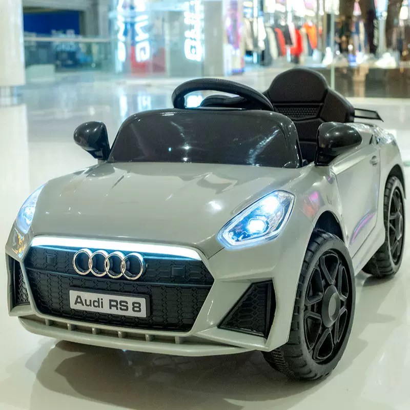 儿童电动车四轮带遥控汽车男女小孩玩具车宝宝可坐人充电双驱童车