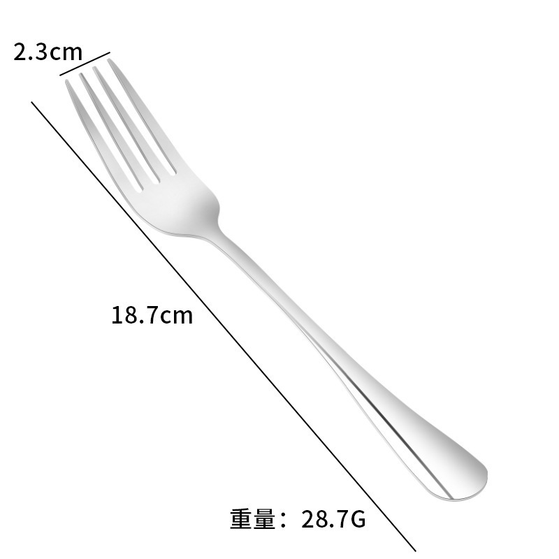 304ステンレスナイフとフォークのスプーン1010洋食食器業務用コーヒーのスプーンの先のスプーンの丸いスプーンのステーキのナイフとフォークのスプーン|undefined