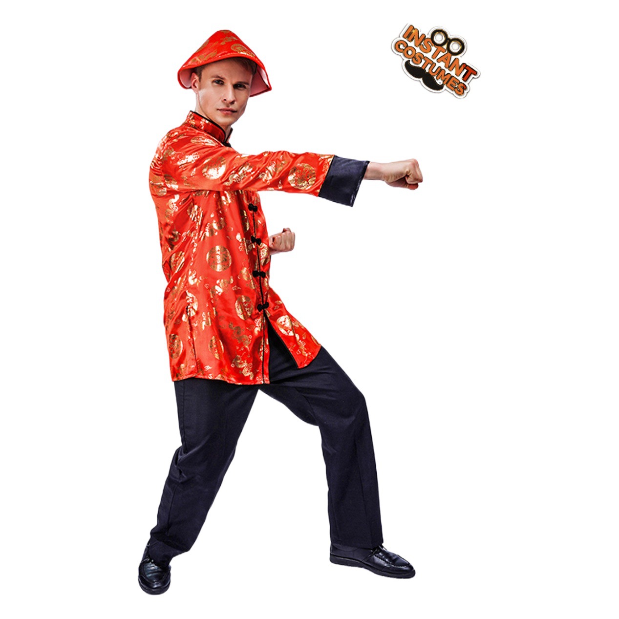Halloween gran macho rojo Tang traje hanfu Cosplay disfraces cos etapa rendimiento ropa de fiesta