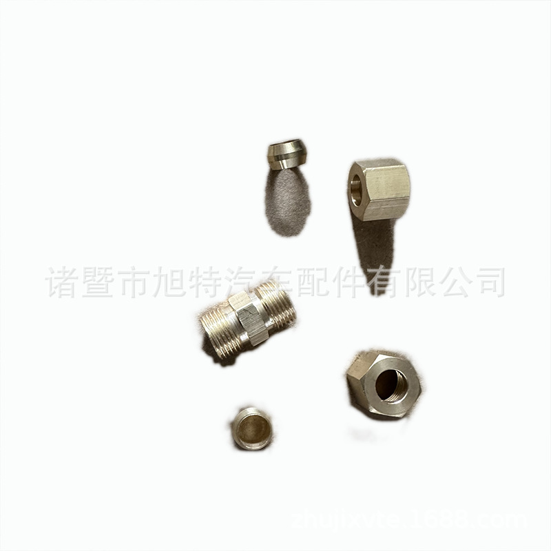 Conector de tubo de cobre conector de tubo de aceite de automóvil tubería de aceite abierta impermeable hogar Conector Universal