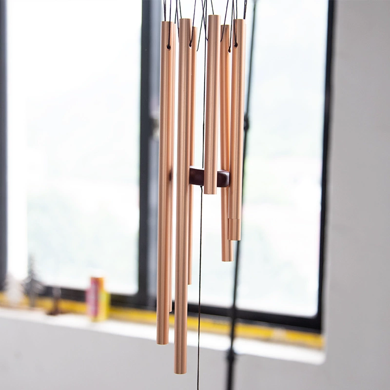 Японский стиль ретро колокольчики колокольчики украшают двери креативные подарки на день рождения для мужчин и женщин 8 труб для спальни балкон украшения подвески