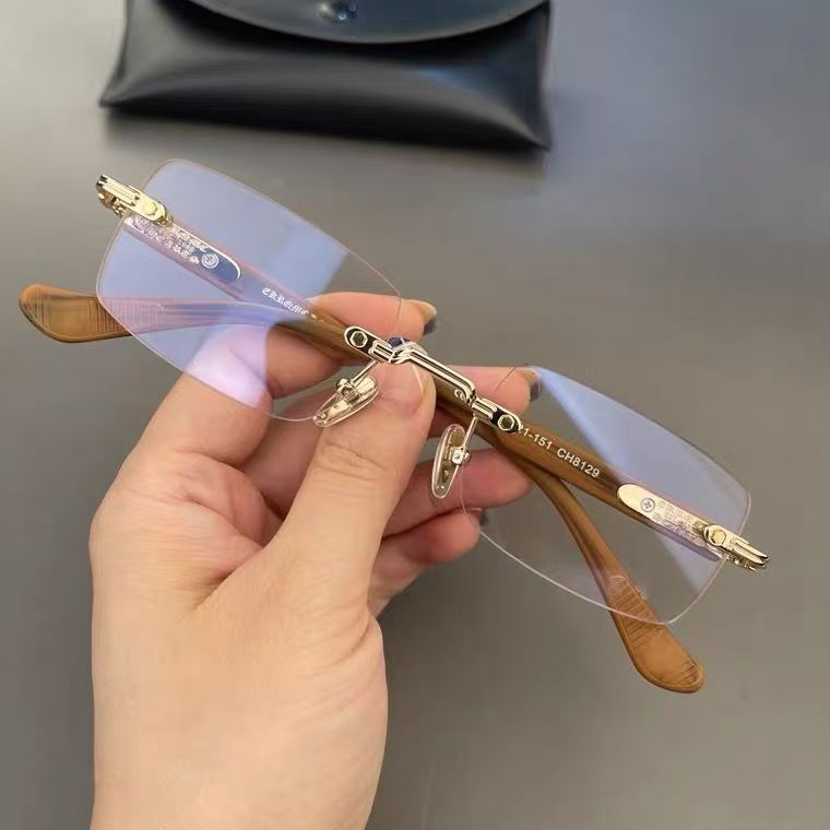 25g Weight Frameless Glasses Structure Sunglasses Classification Plastic Lens Material Square Glasses Style Casual, Daily Occasion Solid Color Pattern All Seasons Season Unisex Gender Simple Style Style Gold, Silver Color Simple Style Solid Color Plastic Square Frameless Optical Glasses 6