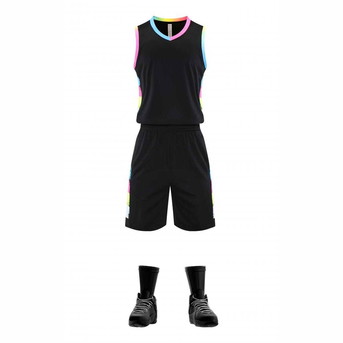 traje de baloncesto americano seco rápido transpirable niño entrenamiento de adultos uniformes de equipo con logotipo de impresión