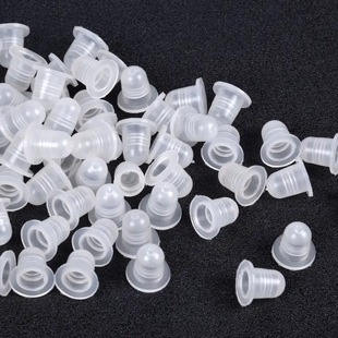 Disposable Tattoo Ink Cup Size Size Silicone Permanent Tattoo Makeup Eyebrow Makeup Pigment Container Lid