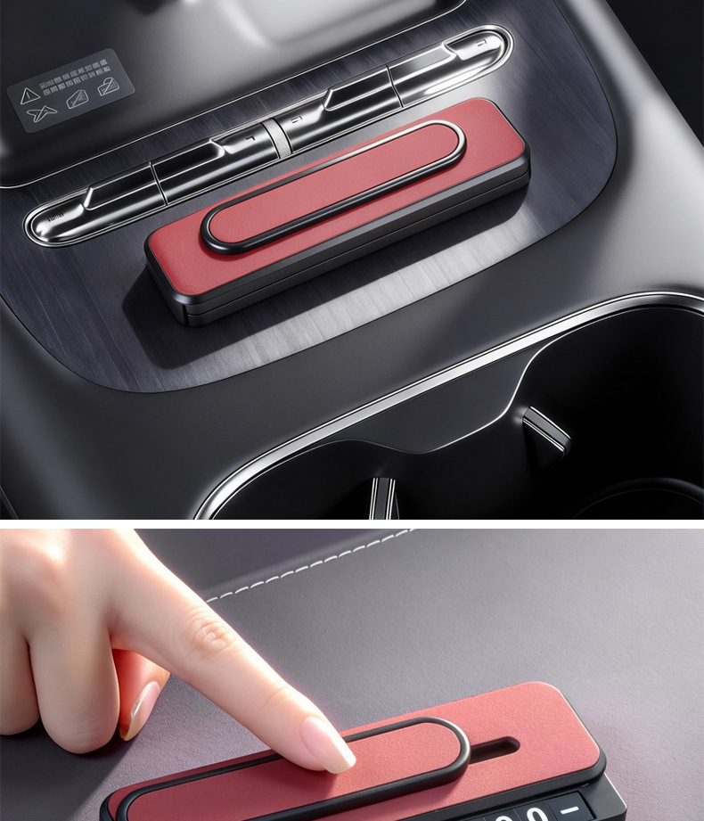 Suitable for Ideal Temporary Parking Number Plates for Ideal One/L6/L7/L8/L9, Practical Interior Moving Car Phone Number Plate
