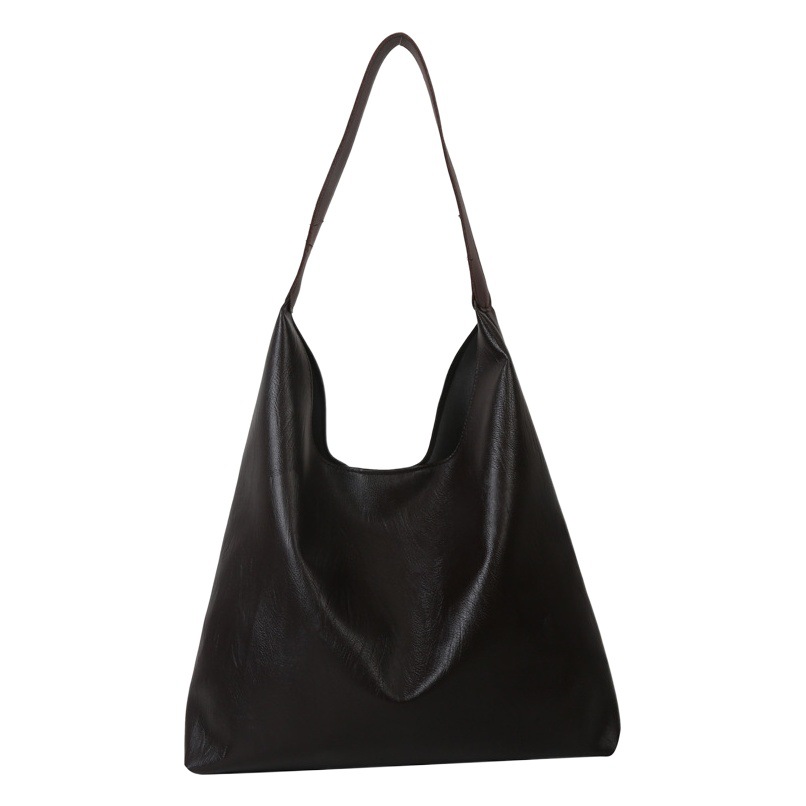 Gran capacidad casual bolsa 2023 invierno nuevo estilo coreano textura moda simple casual bolso de hombro para las mujeres