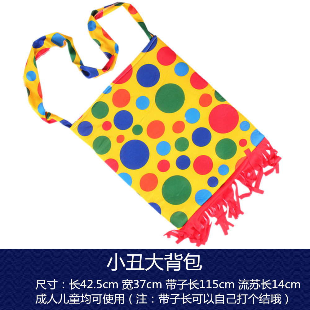 Halloween fiesta payaso disfraz de estilo accesorios lindos extraños payaso sombrero de puntos decoración de vacaciones para niños