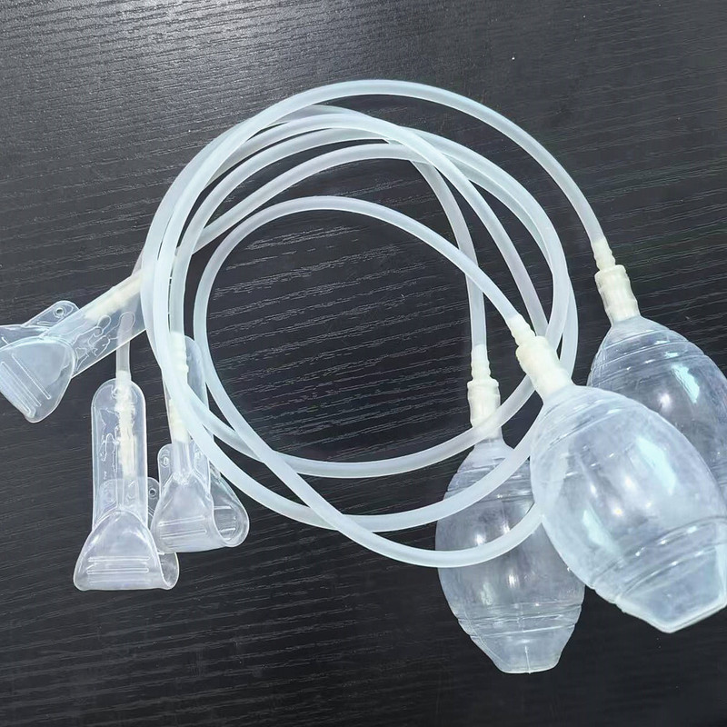 Shake the same 38cm moving ears rabbit hat airbag rabbit ear airbag cap LED transparent airbag accessories factory