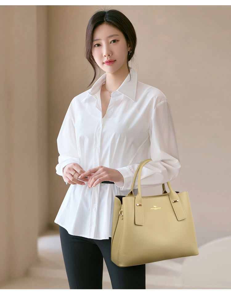 Elegant Women's Pu Leather Tote Bag, Versatile Shoulder Handbag_voghion.com