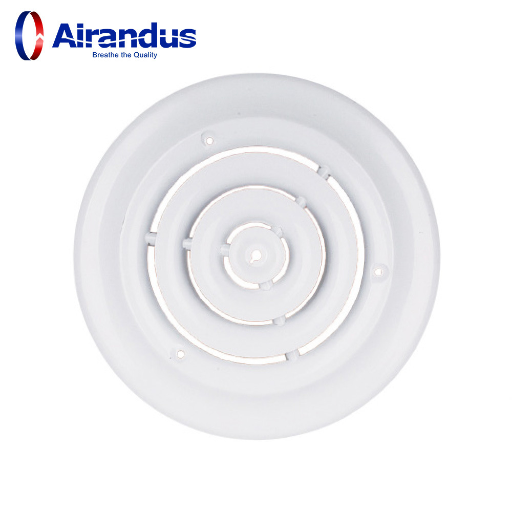 工厂批发中央空调圆形出风口室内新风口CAD