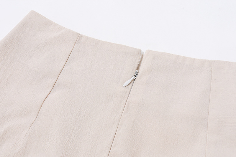 Title 13, Jupe fendue rétro à nœud pour femmes, taille ha...