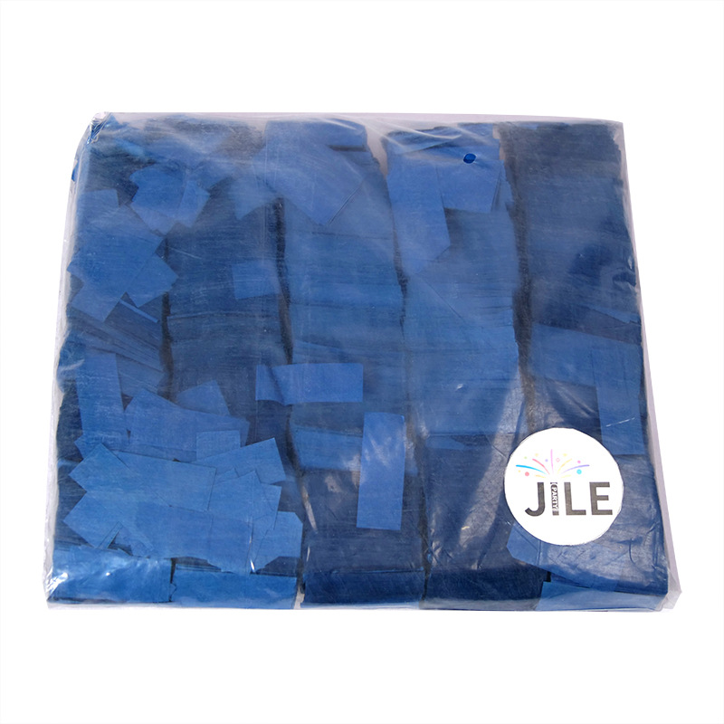 Confeti de papel 5x2cm multicolor – relleno para fiestas, bares y decoración, venta directa de fábrica