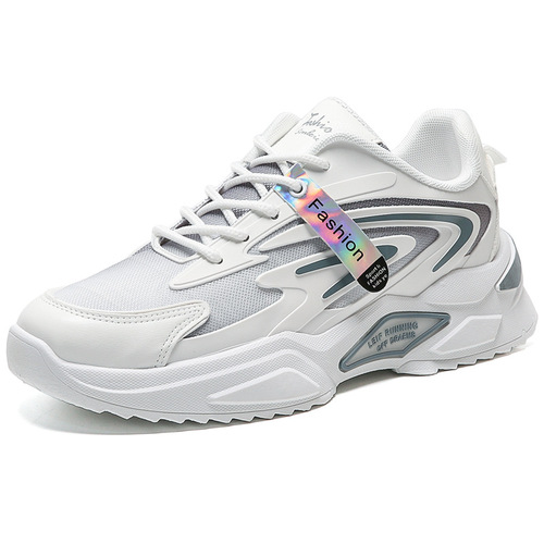 Dad's shoes men's  spring and autumn new breathable running sneakers Korean style trendy student shoes men's casual shoes