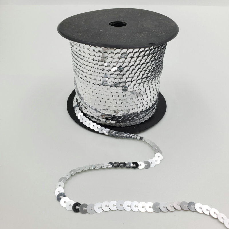 6mm 플랫 연결 조각(90m/롤) 실버 3001