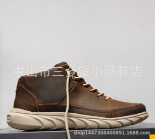 Fall/Winter 2022 Men's Shoes Genuine Leather Outdoor Casual Leather Shoes Hiking Outdoor Hiking Shoes Men's Acting Short Boots Men
