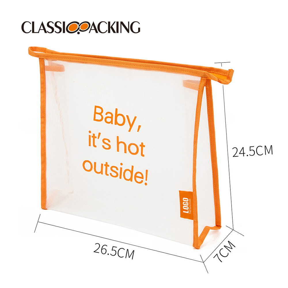 Suministro directo de fábrica bolsa de lavado de material de costura y suministros de protección bolsa de almacenamiento viaje bolsa de viaje impermeable bolsa de cremallera portátil