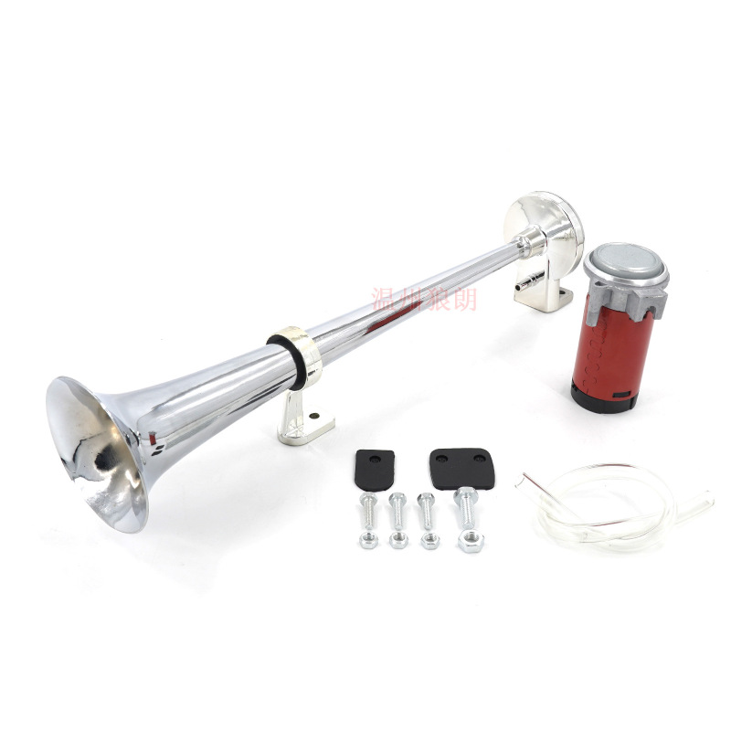 45cm Metal Long Tube Air Horn 12V Car Modified Electronically Controlled Air Horn Zinc Aluminum Alloy Tube Manufacturer 45cm Metal Long Tube Air Horn 12V Car Modified Electronically Controlled Air Horn Zinc Aluminum Alloy Tube Manufacturer