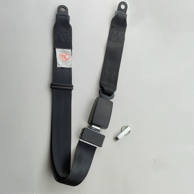 Wholesale Amusement Facilities Anti-Accidental Two-Point Car seat belt - side-press-to-prevent-accidental-opening-long-section-95short-section-35cmbean-sprout-tool