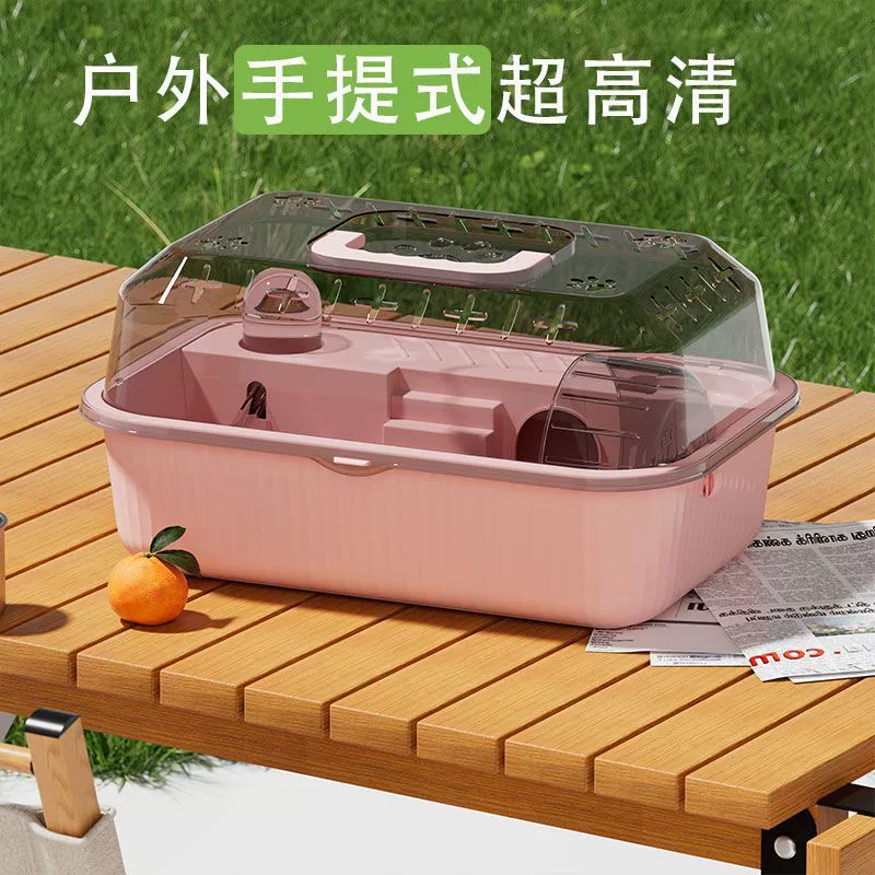 Складская клетка, золотая проволока, портативная двухслойная дешевая роскошная вилла, большой специальный акриловый прозрачный дом, от одной штуки