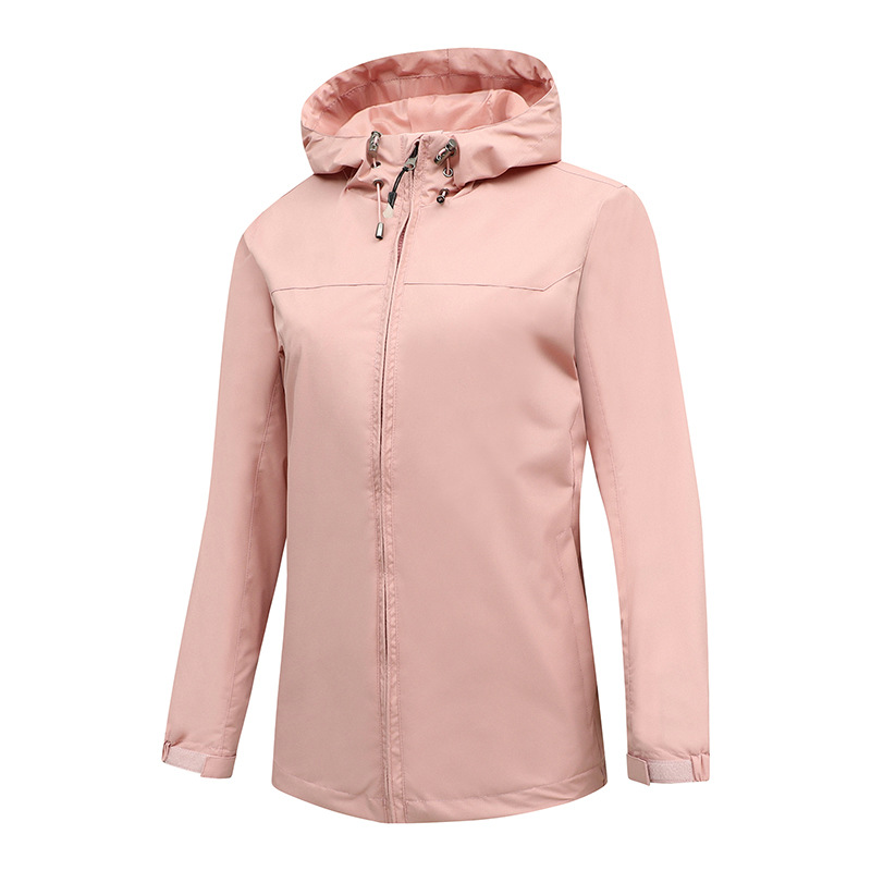 Spring, Autumn, and Winter Charge Thin Hooded Windbreaker Windproond Waterproof Outdoor Men's Tactical Soft Shell Coat_voghion.com