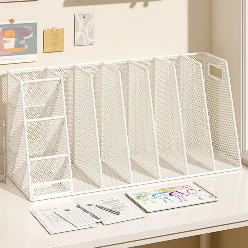 Desktop Student Book Stand, Desk Book Organizer, Home Stationery Pen Holder, Bookshelf, Workstation Organizer, Children's Storage Rack