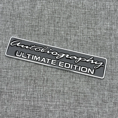 Rear Emblem Car Sticker, Car logo - limited-edition-commemorative-ul-black