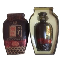 异形白酒包装盒坛形酒盒包装马口铁酒盒批发