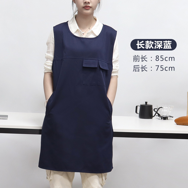 Transfronterizo Amazon delantal impermeable caballo clip tipo alta sensación de abrigo sin mangas ropa de trabajo chaleco delantal de cocina