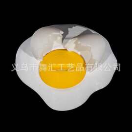 跨境煎蛋造型手机支架 趣味美食风数码配件摆件