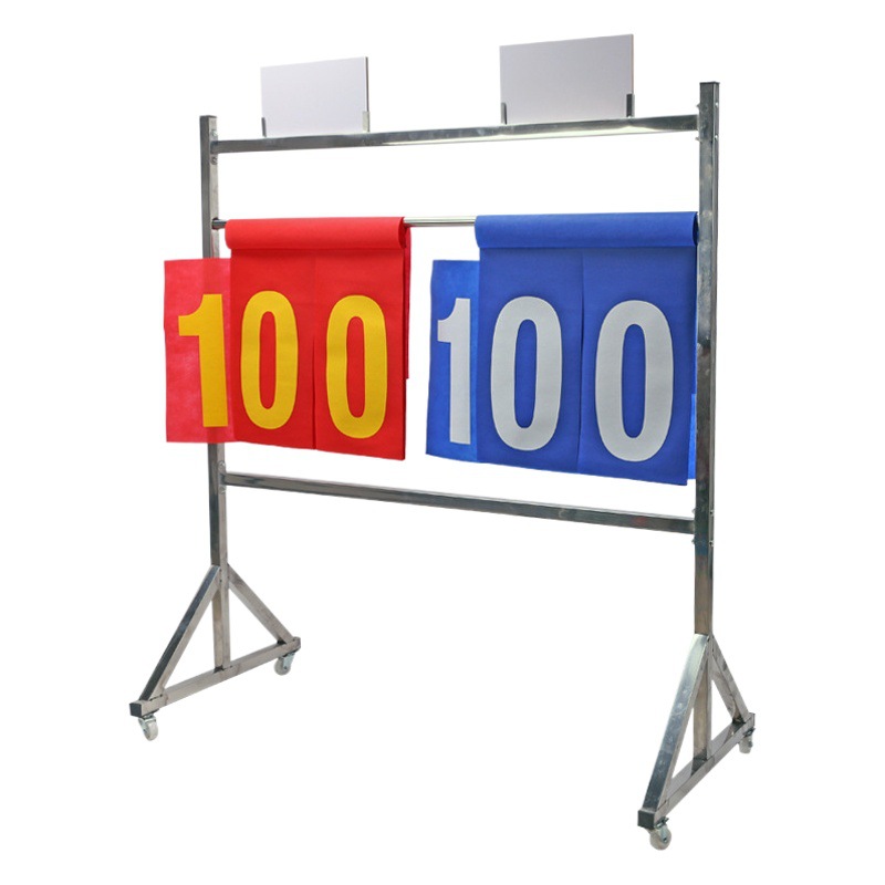 Naili stainless steel scoreframe floor-standing table tennis basketball game special rounding board volleyball mobile scoreboard