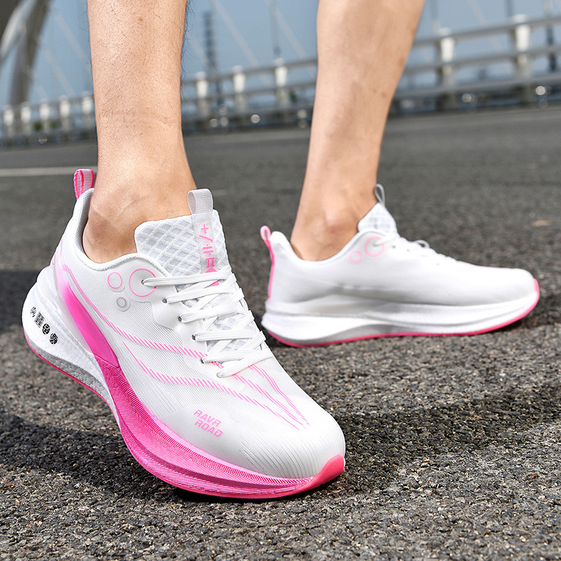 Zapatillas de carrera Red Rabbit 8pro 2026 nuevas zapatillas de corrida de amortiguación de malla de moda casuales zapatillas de carreras de carbono