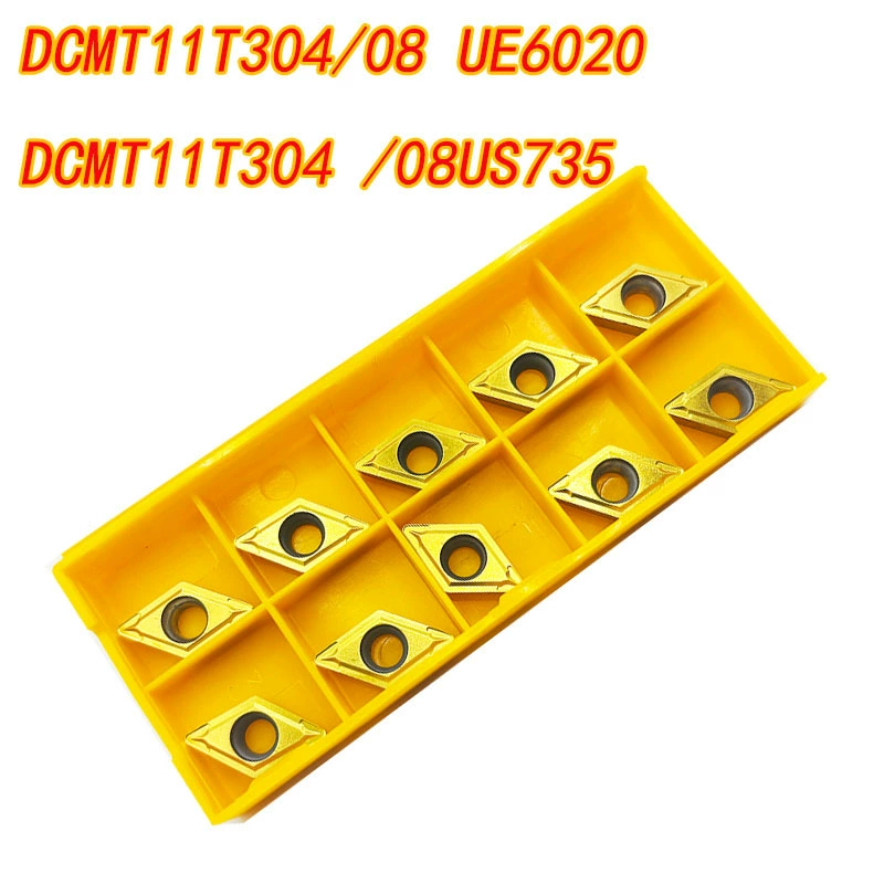 Кросс-граничный CNC инструмент DCMT11T304/08-VP15TF UE6020 US735 Твердосплавное покрытие