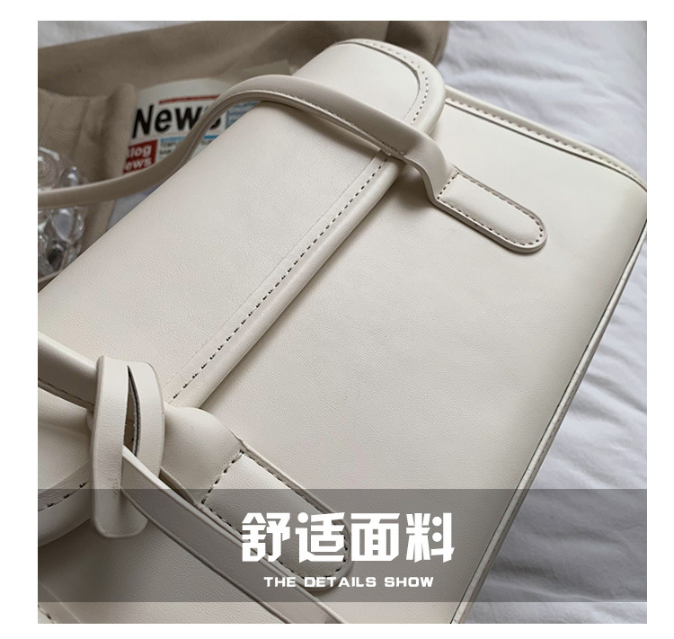 New Trendy Fashion Simple Large-capacity One-shoulder Armpit Bag display picture 4