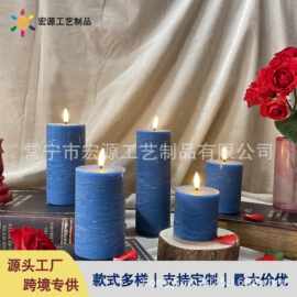 工厂直供透明芯茶蜡电子蜡烛情人节仪式感场景布置氛围电子小茶蜡