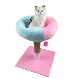 跨境选品宠物窝猫爬架猫玩具猫抓柱猫抓板猫窝屋棉窝猫树