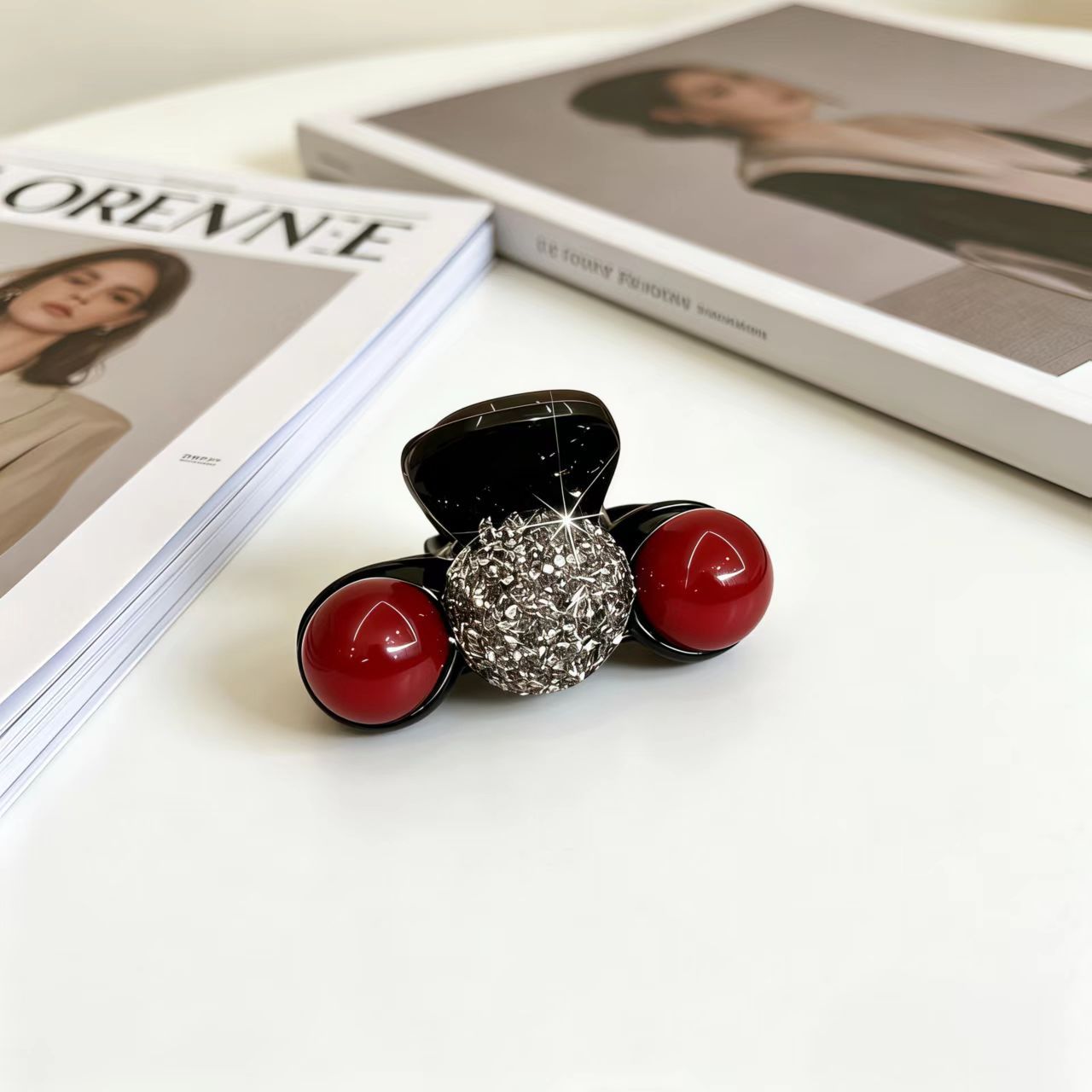 76#【검은색과 빨간색】공 3개【5cm】