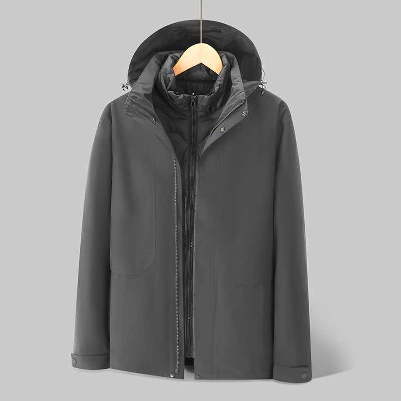 남성 [블랙] [90 화이트 덕다운 라이너]