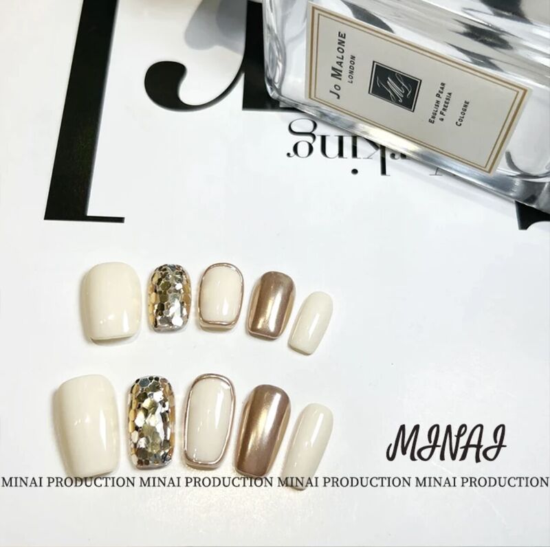 Kyoto White Best Selling Wearable Phototherapy Nail Art Patch Pure Hand-Wearable Nail Art Hand-Wearable Nail Art Finished Nail Art Kyoto White Best Selling Wearable Phototherapy Nail Art Patch Pure Hand-Wearable Nail Art Hand-Wearable Nail Art Finished Nail Art