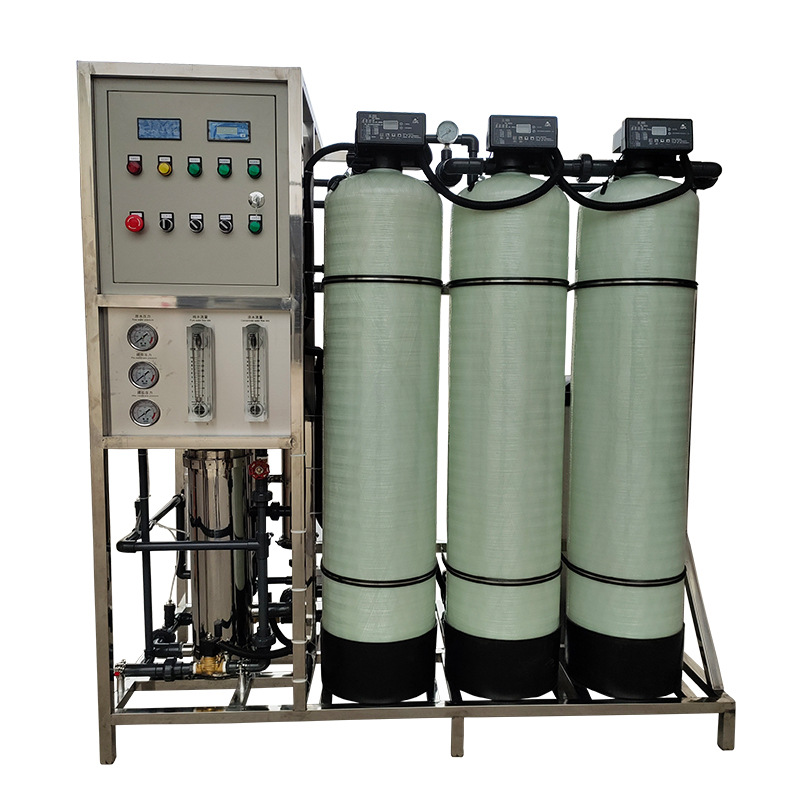 Procesamiento personalizado industrial gran RO equipo de ósmosis inversa equipo de tratamiento de agua equipo de filtración de agua pura tanque de acero inoxidable