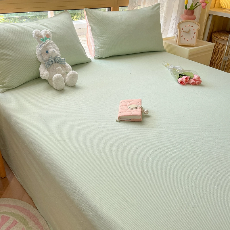 Cotton sheet for students, pillowcase, set, increased thickness, 3 piece set