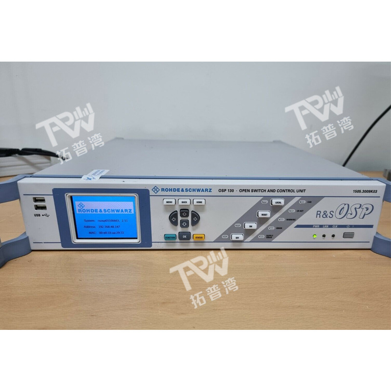 罗德与施瓦茨 OSP130 EMI 测试接收机/开放式开关和控制单元