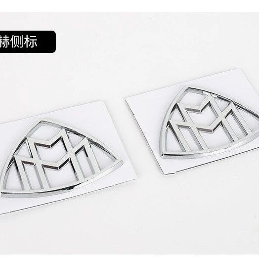 Suitable for Maybach, Mercedes-Benz S-Class, and Vito S450, S560, S680 models; includes front, side, and rear emblems