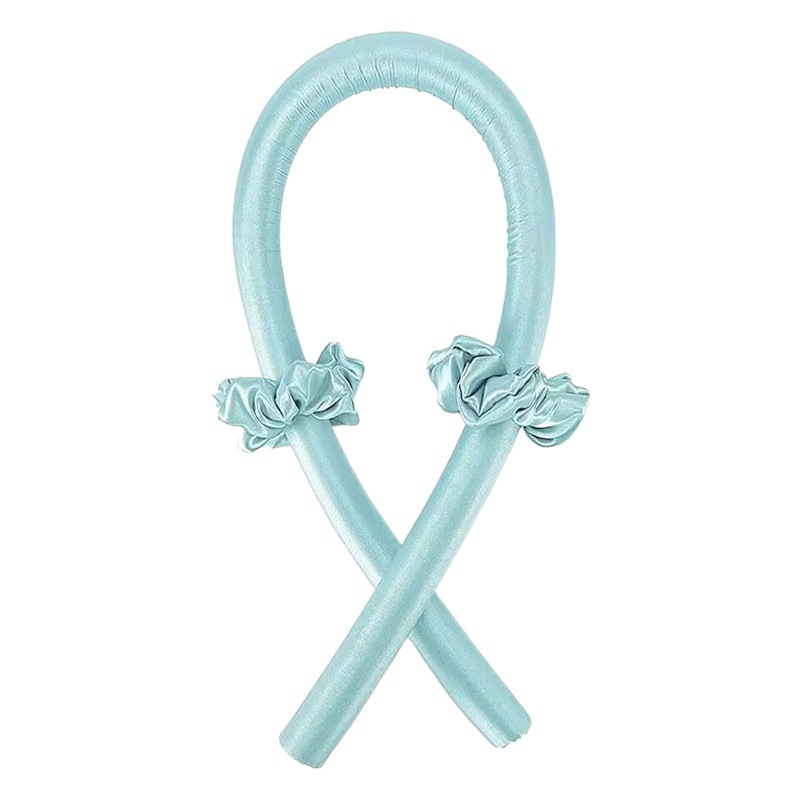 Amazon Cross-border Lazy No Heat Curling Rod with Clip Sponge Foam Stick Sleep Curling Hair Intestines Hair Ring