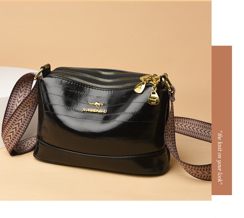 Women’s Large Capacity Shoulder Bag Multi Compartment Crossbody_voghion.com