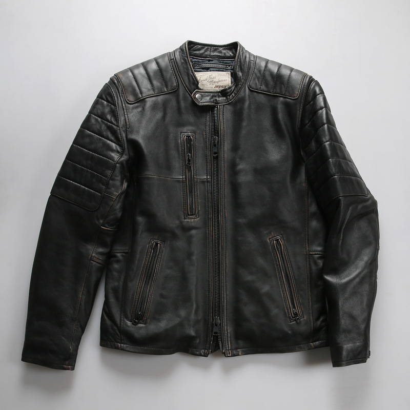 Export Motorcycle Imported First-Layer Sheepskin Leather Jacket for Men with Cotton Lining, Genuine Leather Motorcycle Riding Jacket Export Motorcycle Imported First-Layer Sheepskin Leather Jacket for Men with Cotton Lining, Genuine Leather Motorcycle Riding Jacket
